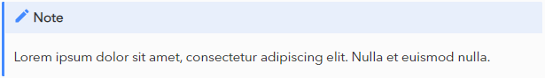Admonition