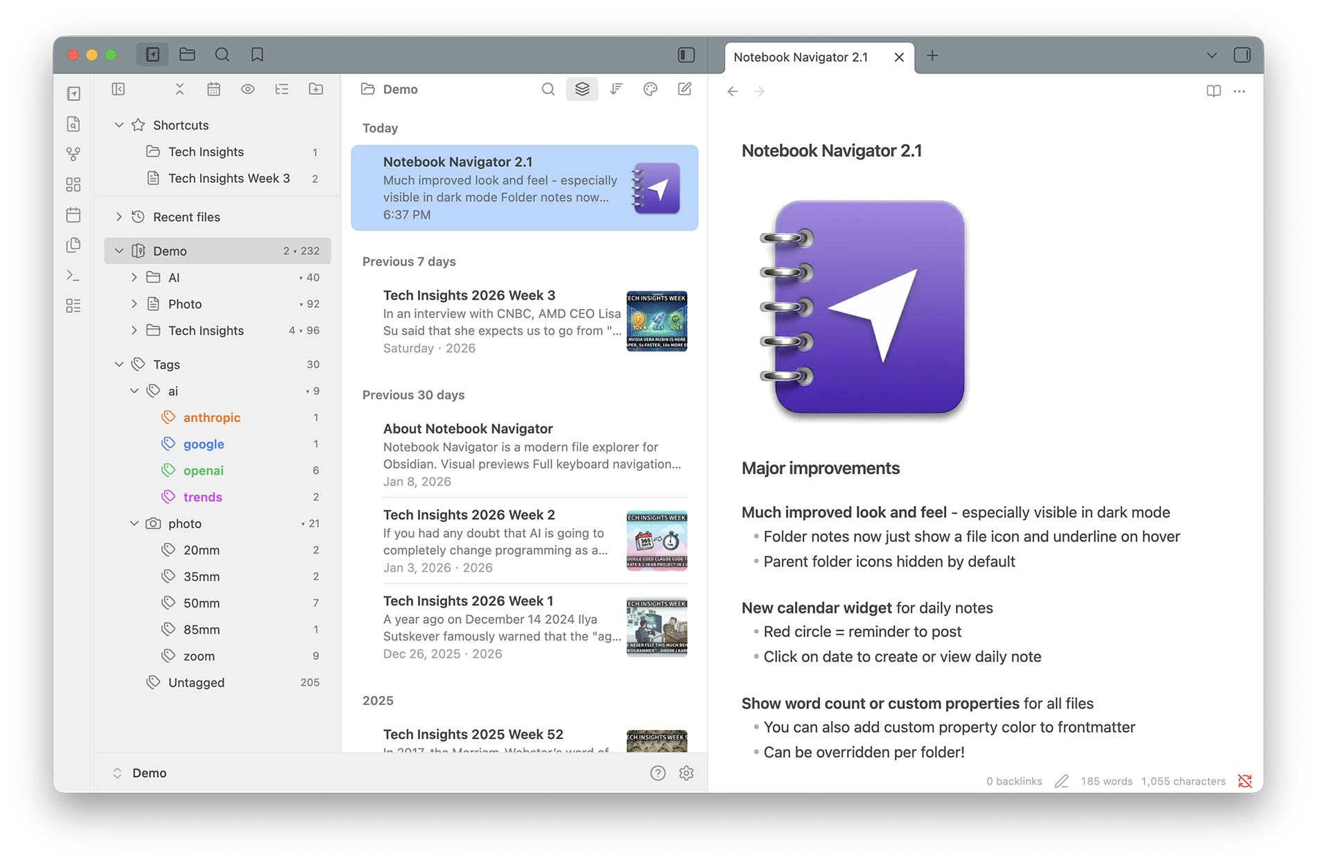 Notebook Navigator